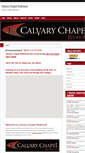 Mobile Screenshot of calvaryredmond.org